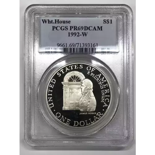 1992-W $1 White House, DCAM (2)