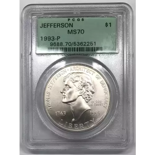 1993-P $1 Jefferson (2)