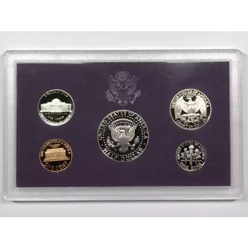 1993 US Mint Proof Set w OGP - Box & COA