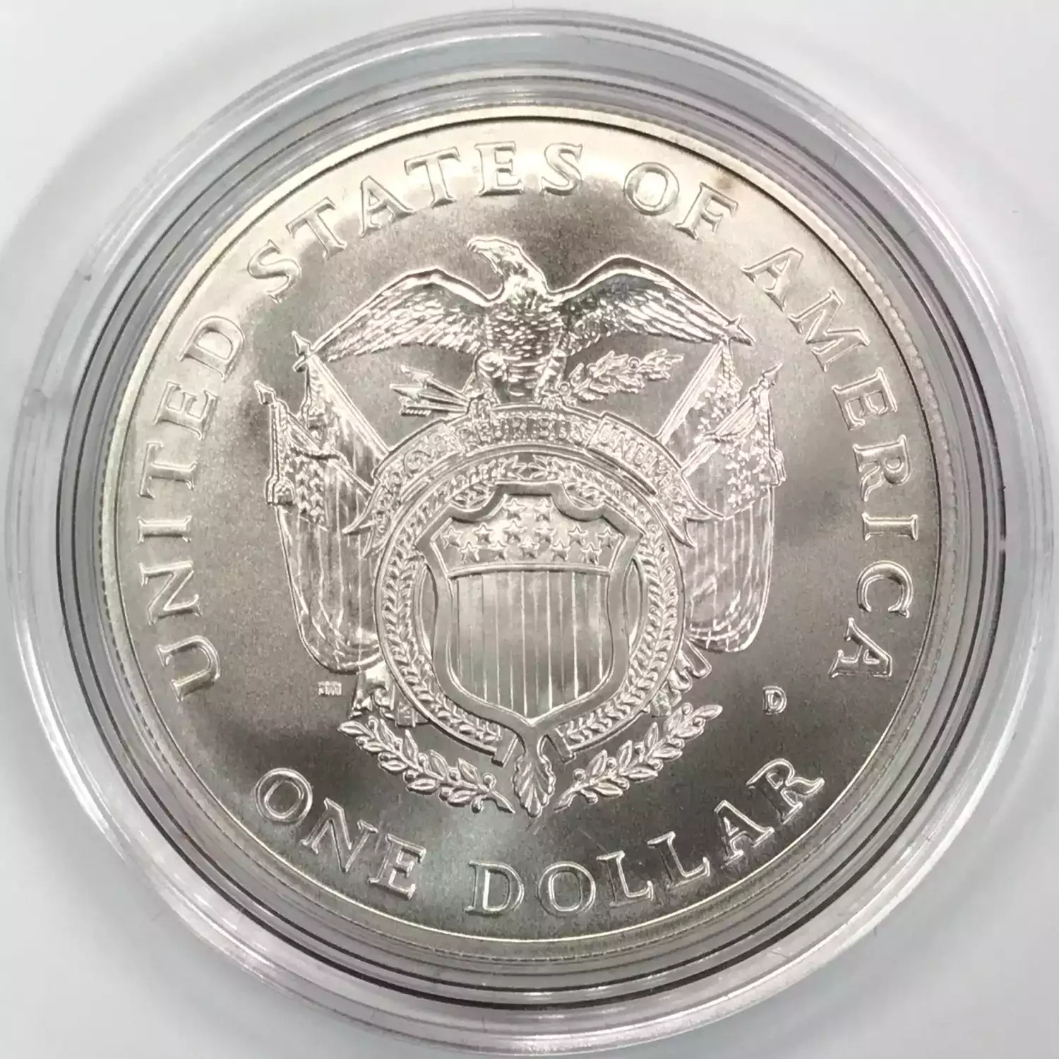 1994-D US Capitol Bicentennial Uncirculated Silver Dollar US Mint OGP Box & COA