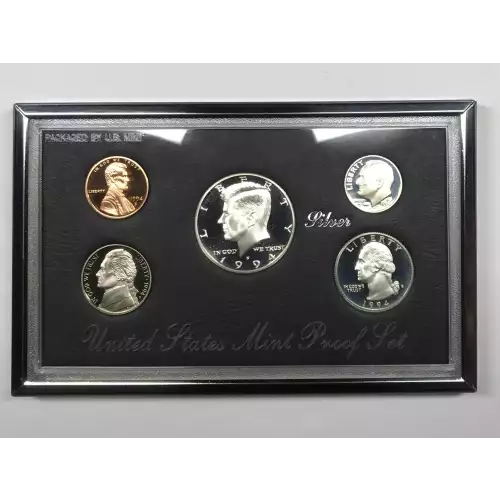 1994-S Premier Silver Proof Set w US Mint OGP - Box & COA