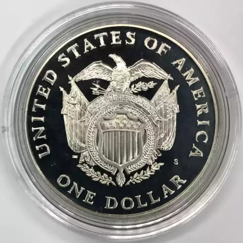 1994-S US Capitol Bicentennial Proof Silver Dollar w US Mint OGP - Box & COA (5)