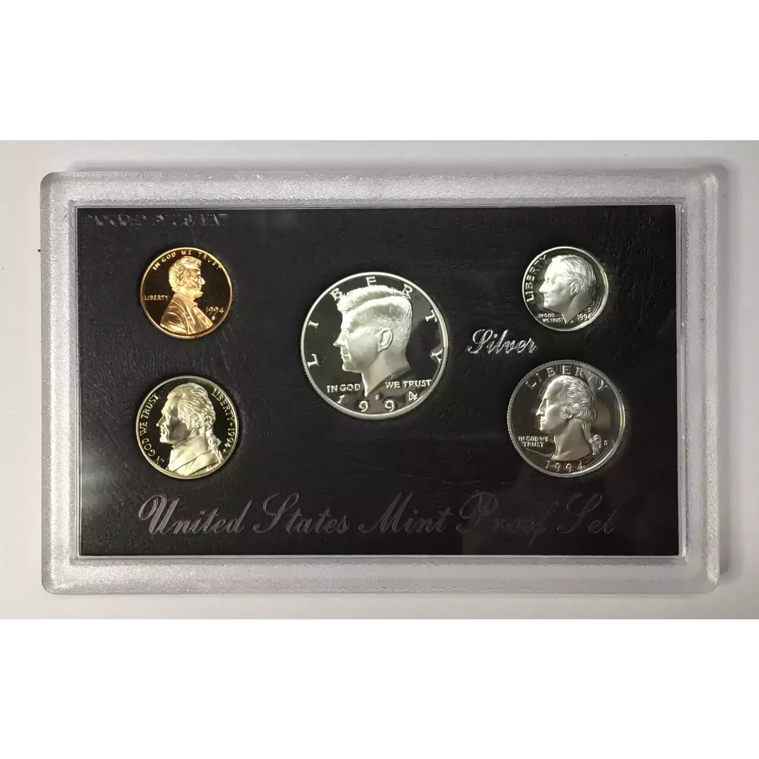 1994-S US Mint Silver Proof Set w OGP - Box & COA
