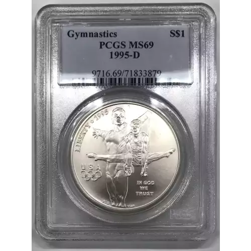 1995-D $1 Gymnastics (2)