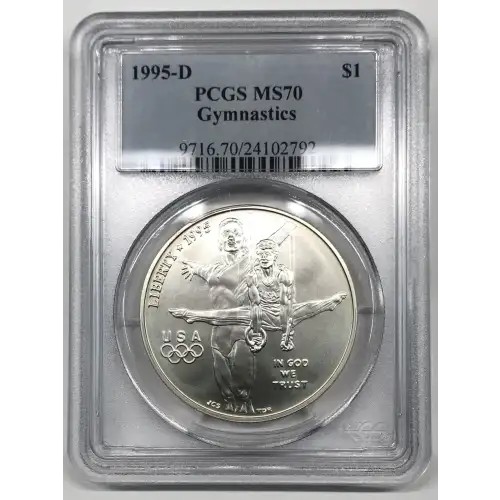 1995-D $1 Gymnastics