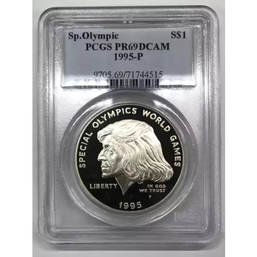 1995-P $1 Special Olympics, DCAM (2)