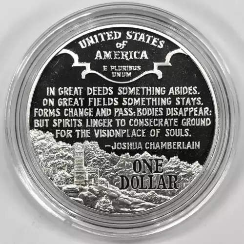 1995-S Civil War Battlefield Preservation Proof Silver Dollar US Mint Box & COA (5)