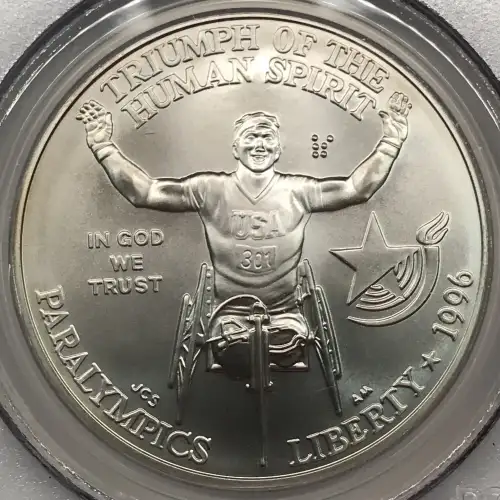 1996-D $1 Paralympic (2)