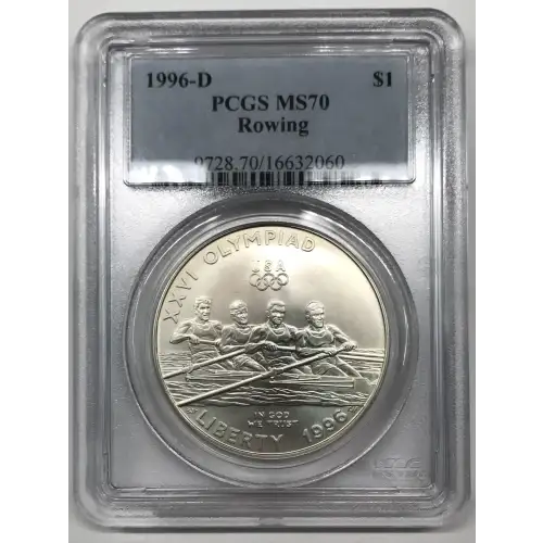 1996-D $1 Rowing