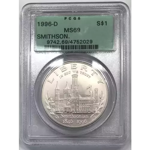 1996-D $1 Smithsonian (2)
