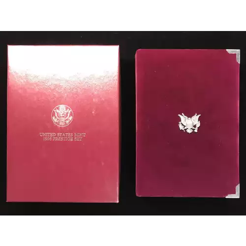 1996 Prestige Proof Set w US Mint OGP Box & COA