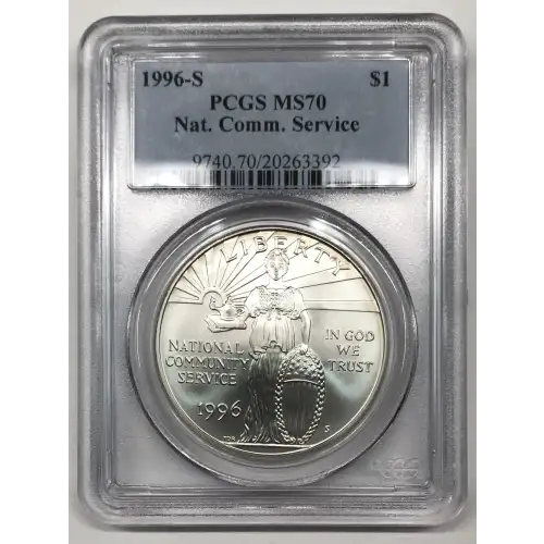 1996-S $1 Nat. Comm. Service