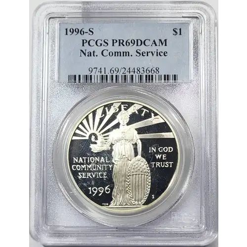 1996-S $1 Nat. Comm. Service, DCAM (4)