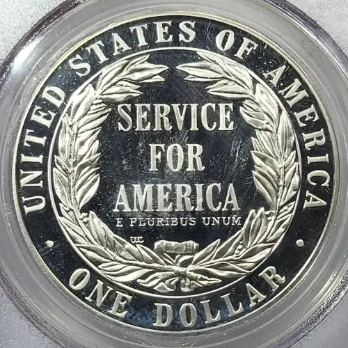 1996-S $1 Nat. Comm. Service, DCAM