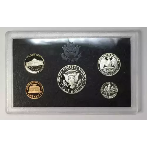 1996-S US Mint Silver Proof Set w OGP - Box & COA