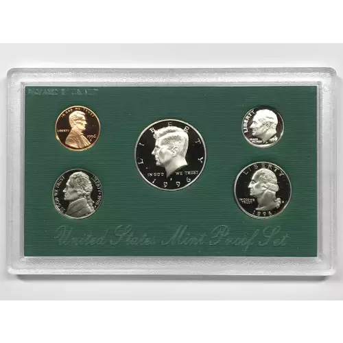 1996 US Mint Proof Set w OGP - Box & COA