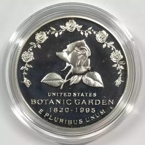1997-P Botanic Garden Proof Silver Dollar w US Mint OGP - Box & COA (3)