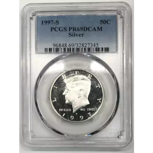 1997-S 50C Silver, DCAM
