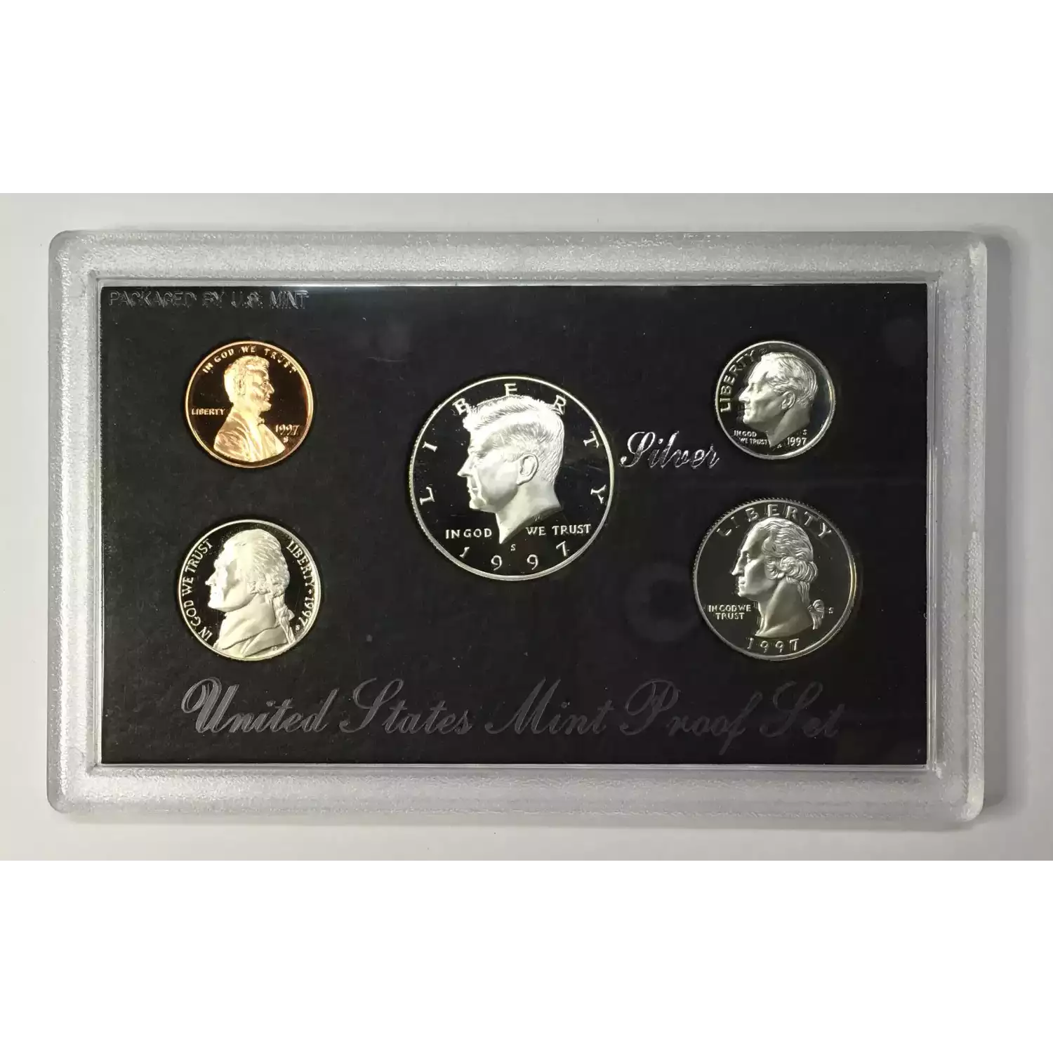 1997-S US Mint Silver Proof Set w OGP - Box & COA (3)