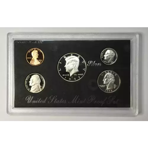 1997-S US Mint Silver Proof Set w OGP - Box & COA