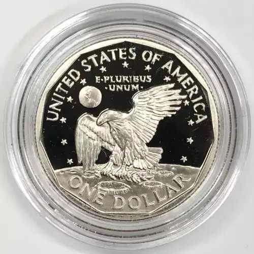 1999-P Proof Susan B Anthony (SBA) Dollar w US Mint OGP - Case & COA (9)