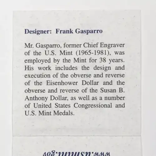 1999-P Proof Susan B Anthony (SBA) Dollar w US Mint OGP - Case & COA (8)