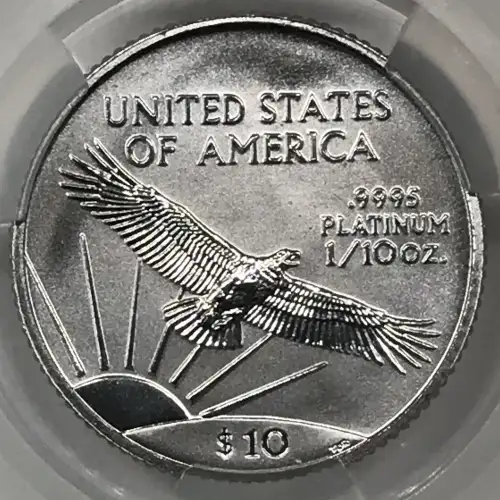 1999 Platinum Eagle P$10 (3)