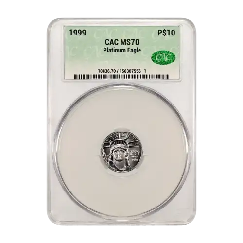 1999 Platinum Eagle P$10 (4)