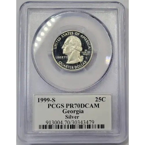 1999-S 25C Georgia Silver, DCAM (2)