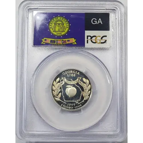 1999-S 25C Georgia Silver, DCAM (3)
