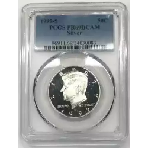 1999-S 50C Silver, DCAM