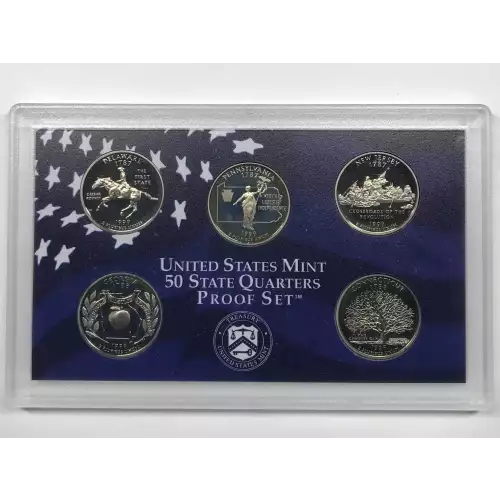 1999 US Mint Proof Set w OGP - Box & COA