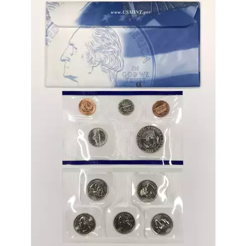 1999 US Mint Uncirculated Coin Set - P & D (14)