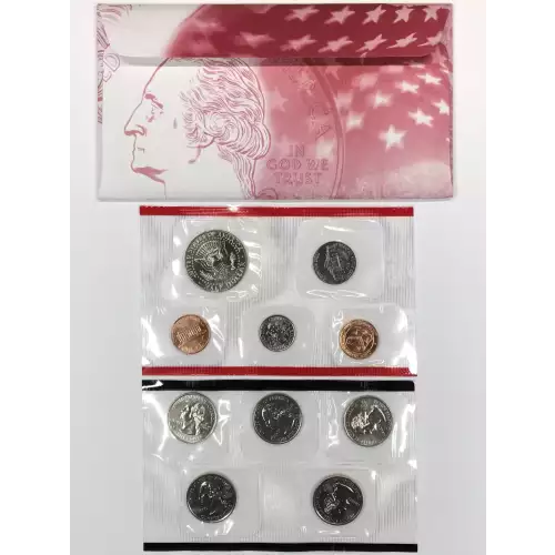 1999 US Mint Uncirculated Coin Set - P & D (12)