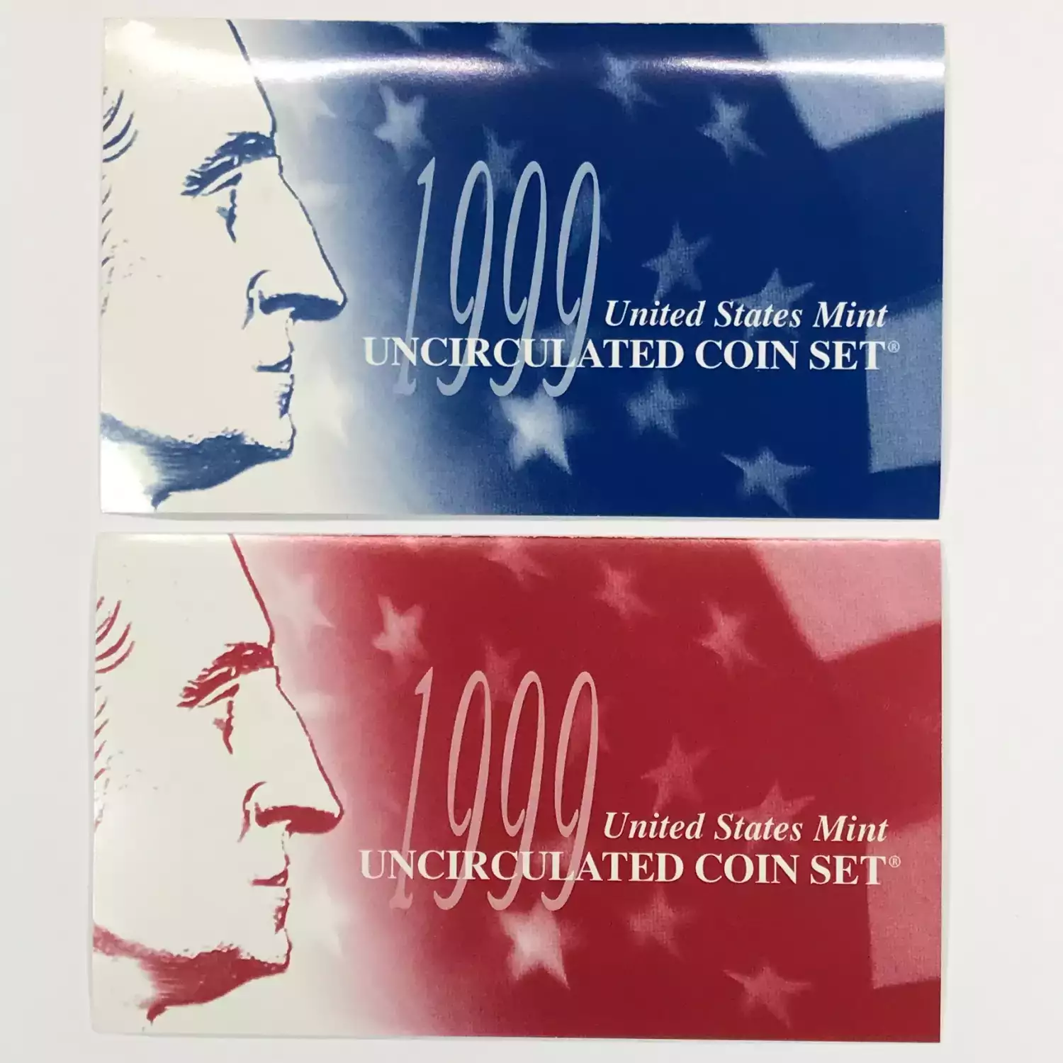 1999 US Mint Uncirculated Coin Set - P & D (6)