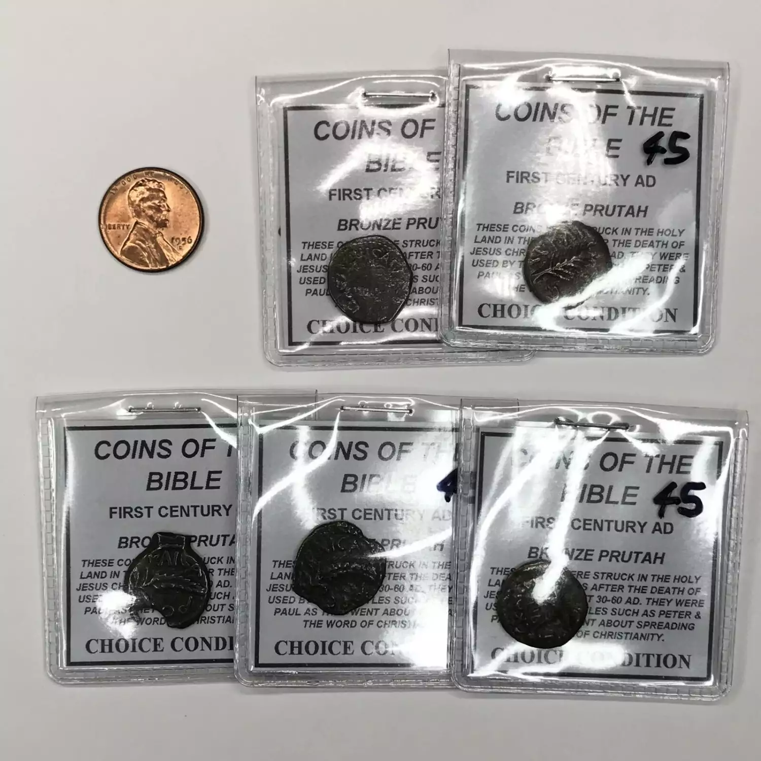 1st Century AD Bronze Prutah - Coins of the Bible (4)