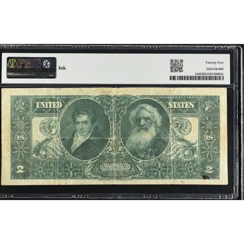 $2 1896 Small Red Silver Certificates 248 (3)