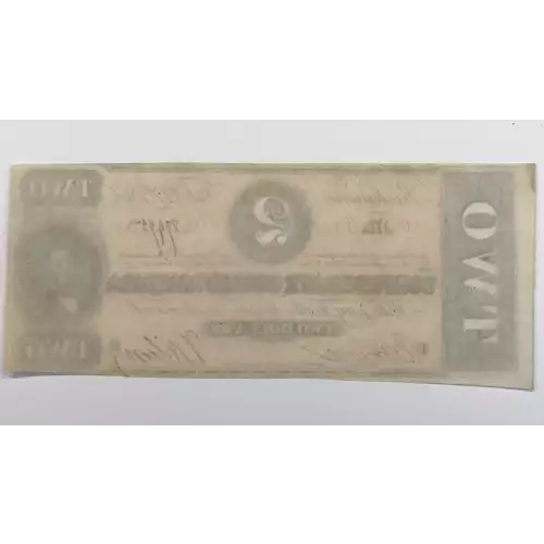 $2   Issues of the Confederate States of America CS-70 (2)