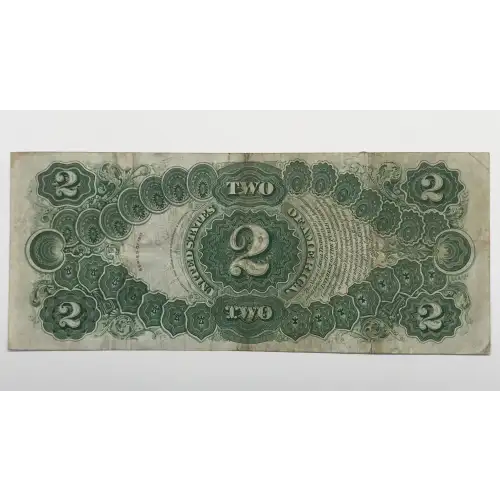 $2  Small Red, scalloped Legal Tender Issues 60
