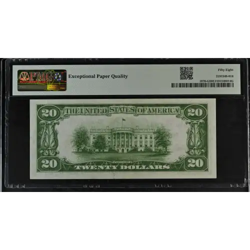 $20 1929 brown seal Small Federal Reserve Bank Notes 1870-G (3)