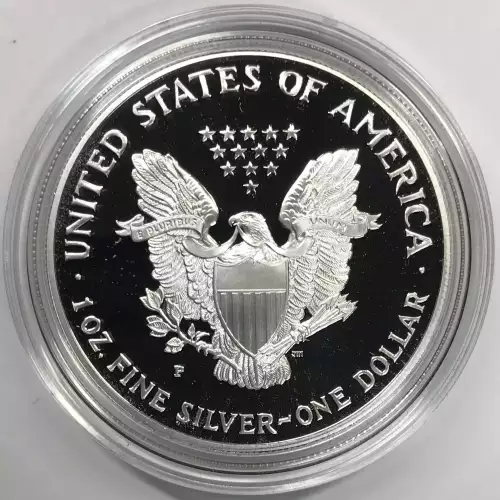 2000-P Proof Silver Eagle w OGP - Box & COA (4)