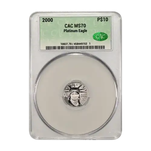 2000 Platinum Eagle P$10 (2)