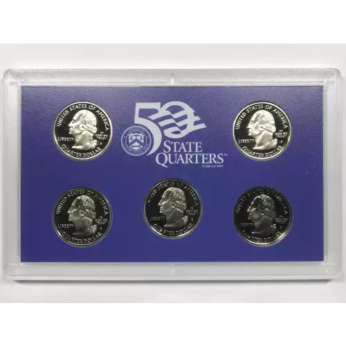 2000 US Mint Proof Set w OGP - Box & COA (6)