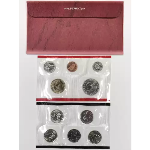 2000 US Mint Uncirculated Coin Set - P & D (12)