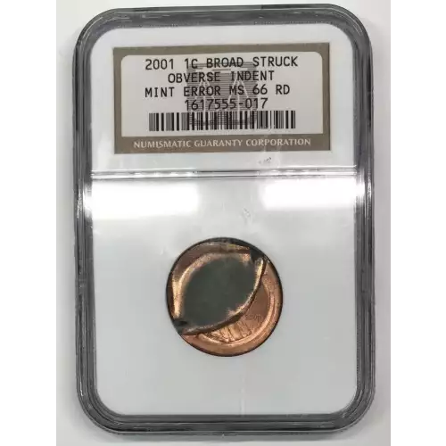 2001 1C OBVERSE INDENT RD