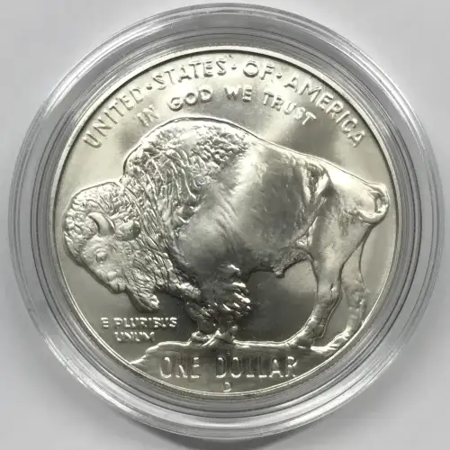 2001-D American Buffalo Uncirculated Silver Dollar - Coin Only (2)
