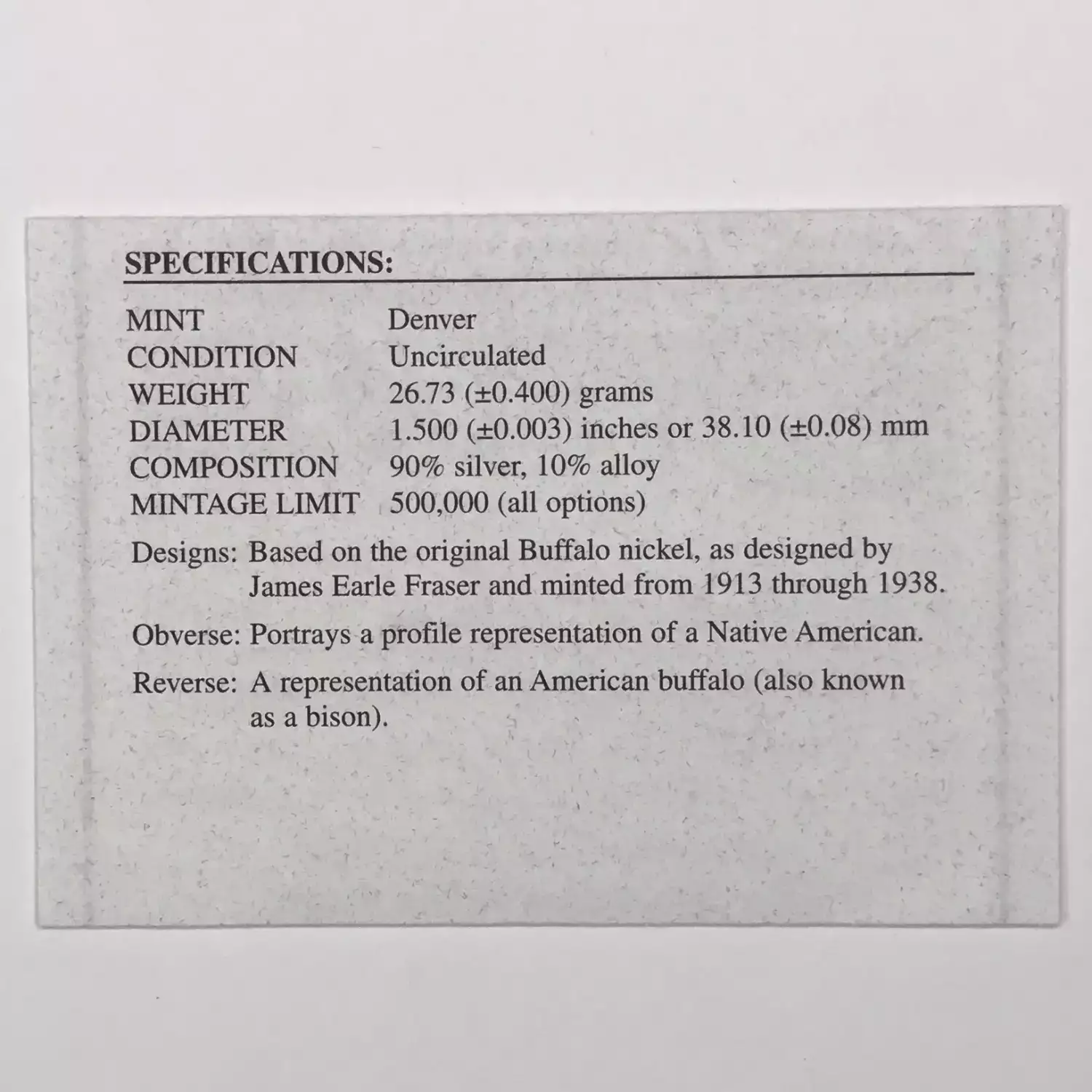 2001-D American Buffalo Uncirculated Silver Dollar w US Mint OGP - Box & COA (4)