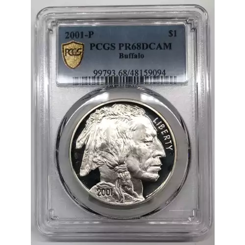 2001-P $1 Buffalo, DCAM (2)