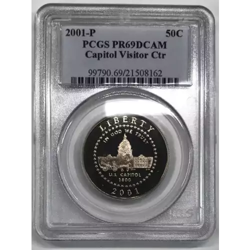 2001-P 50C Capitol Visitor, DCAM