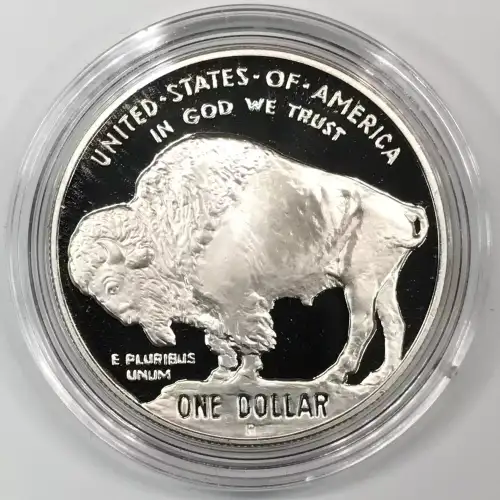 2001-P American Buffalo Proof Silver Dollar - Coin Only (2)